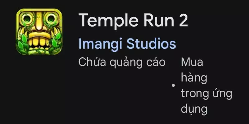 Chia sẻ cách tải game Temple Run 2 về thiết bị điện thoại
