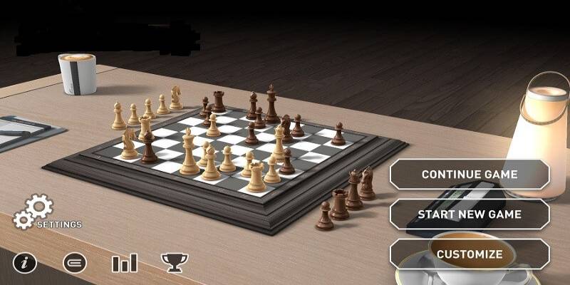 Trải nghiệm game cờ vua online 